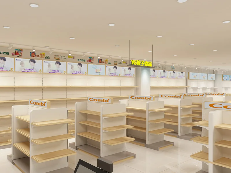 Baby Store Display Shelving - Britain UK, JTD Jinta Display 2023