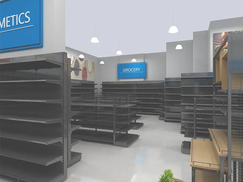 Gondola Shelving System - Saudi Arabia Supermarket