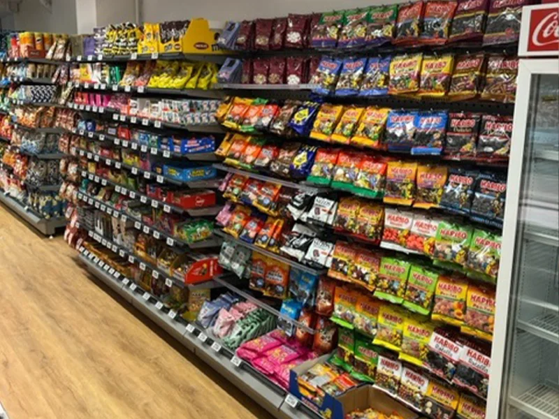 Retail Display Shelving - Denmark Europe 2023