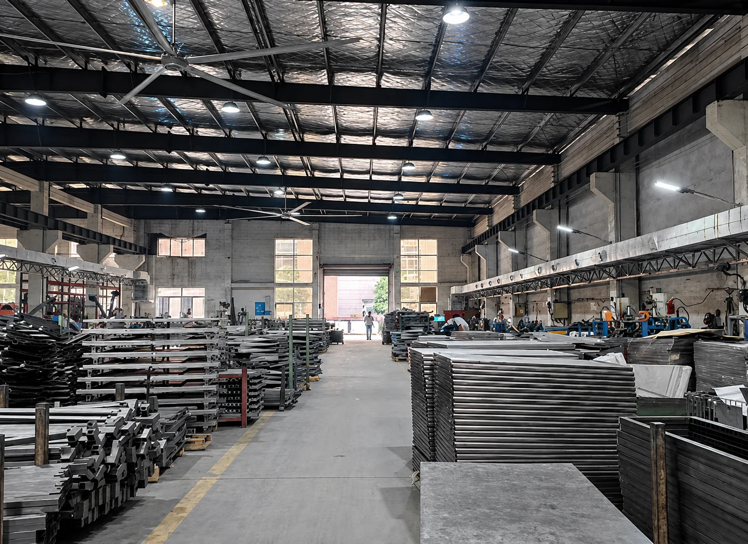 Jinta metal shelf fabrication equipment