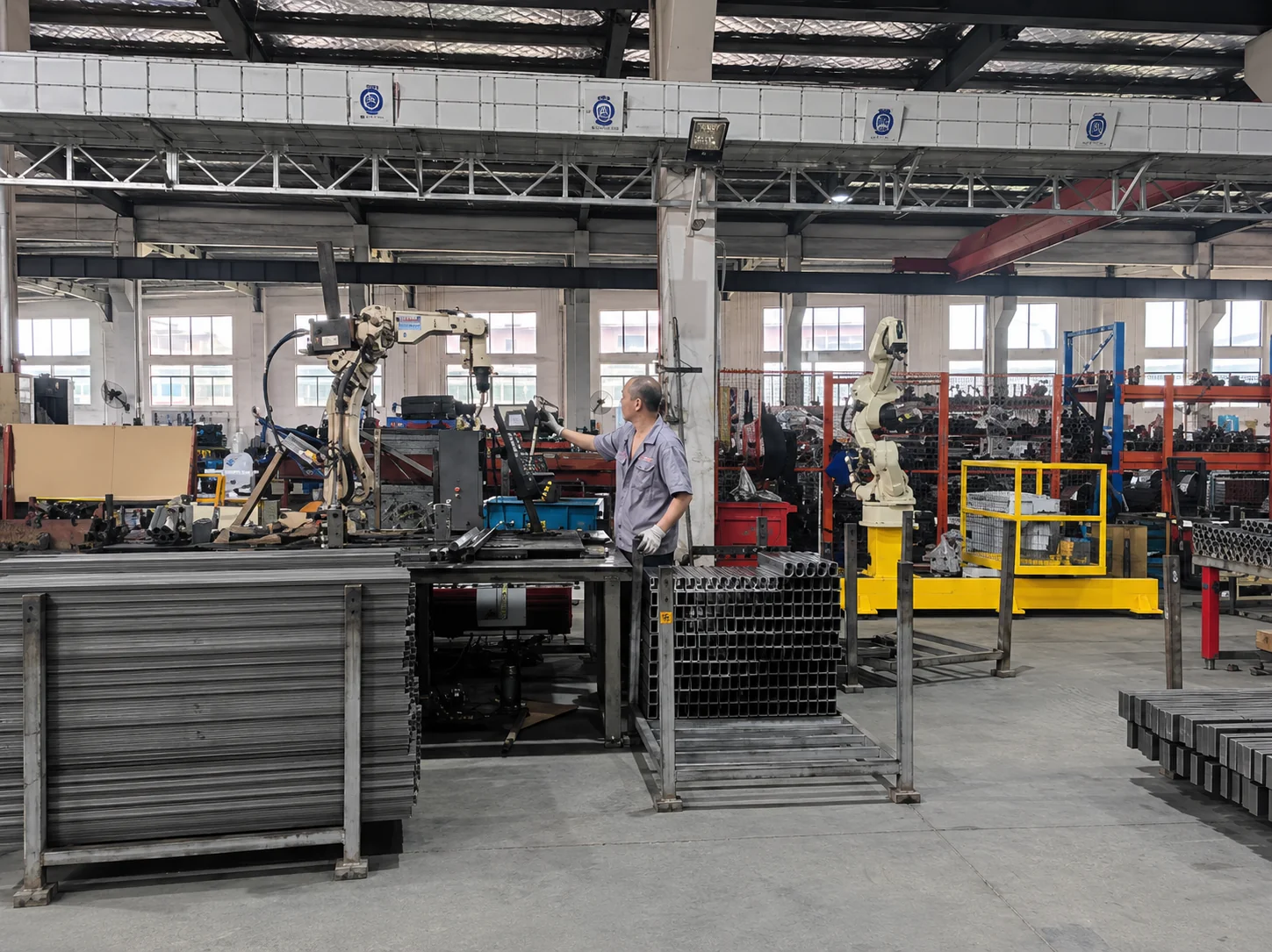 Jinta retail display shelf production line