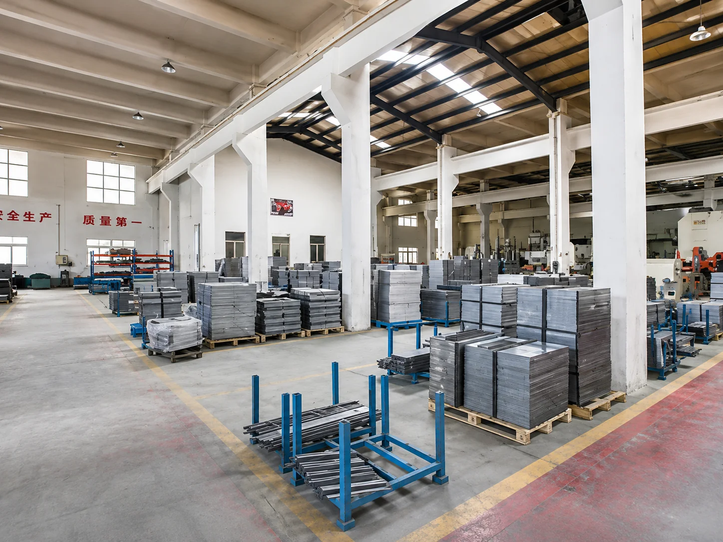 Jinta supermarket shelving quality inspection