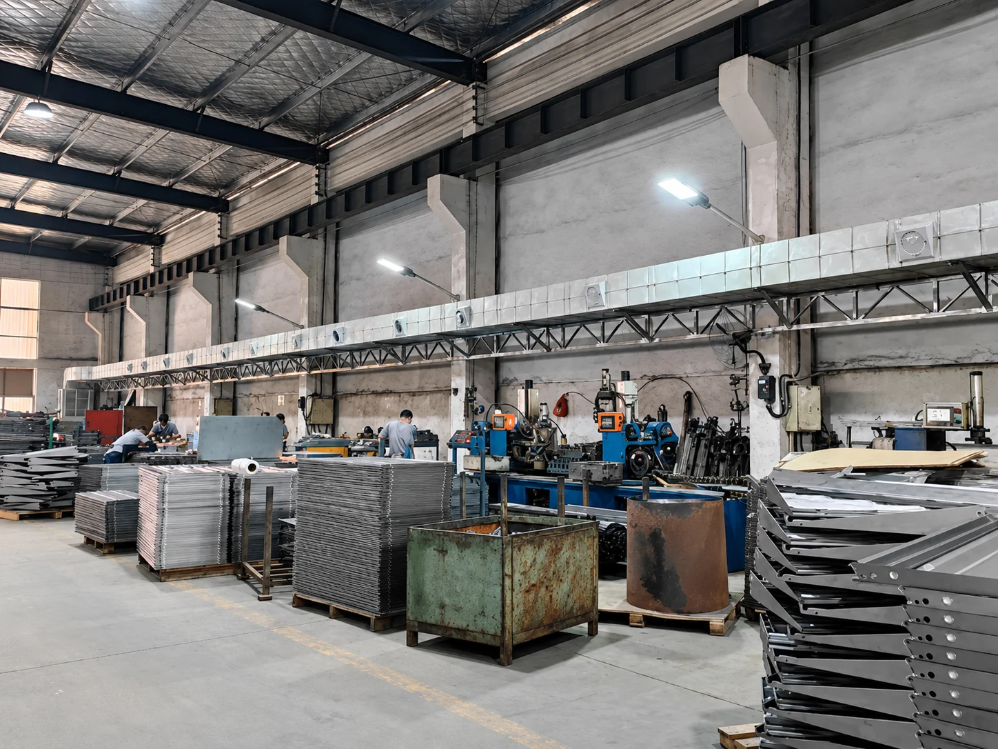 Jinta factory production capacity for retail display systems