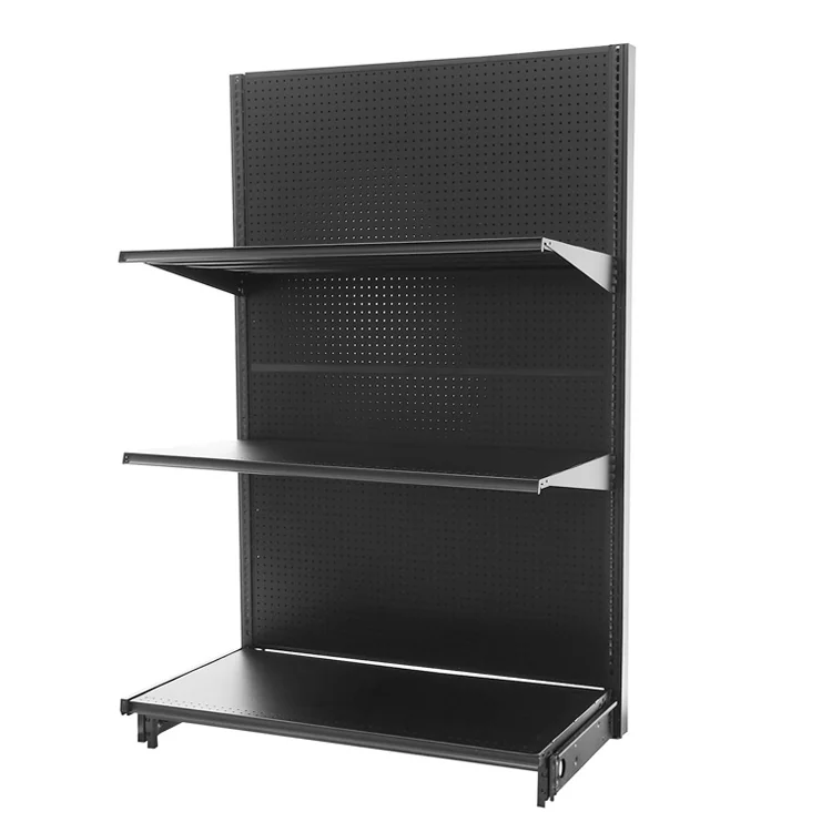 Lozier gondola supermarket display shelving by JinTa Display